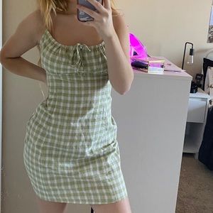 Brandy Melville plaid dress